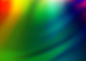 Light Multicolor, Rainbow vector abstract blurred pattern.