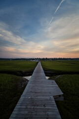 Beautiful Sunset in Cape Cod, Massachusetts