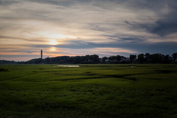 Fototapeta na wymiar Beautiful Sunset in Cape Cod, Massachusetts