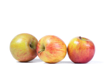 three ripe sweet apples