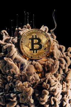 bitcoin coin background