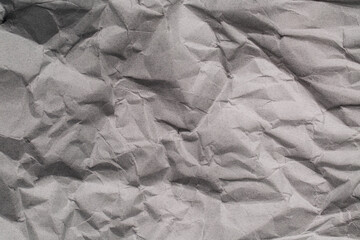 A sheet of crumpled paper. Background and texture for designers