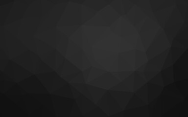 Obraz premium Dark Silver, Gray vector polygon abstract backdrop.