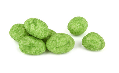 Wasabi coated peanuts
