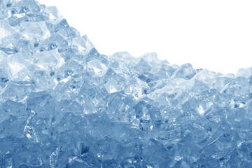 Ice cubes isolated