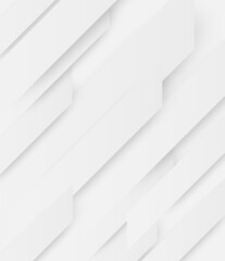 Obraz premium Abstract. geometric shape white background. light and shadow. Vector.