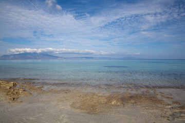Isola di Pianosa, Italia. Spiaggia di Cala Giovanna.