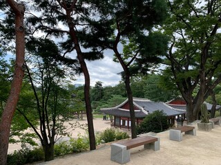 Fototapeta premium 경상남도 합천 해인사 불교 건축과 석조 건축 / Buddhist architecture and stone architecture of Haeinsa Temple in Hapcheon, Gyeongsangnam-do