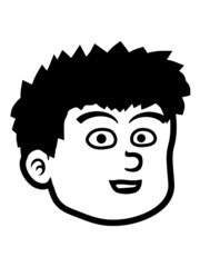 Kinder Gesicht freundlich 