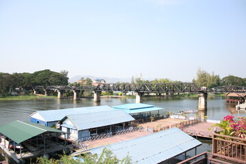 Fototapeta na wymiar Pont de la rivière Kwai