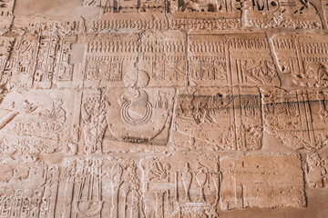 Ruins of the Egyptian Karnak Temple, the largest open-air museum in Luxor