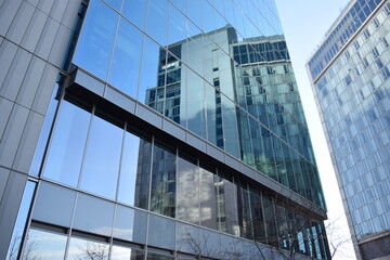 Modern Building and Reflection