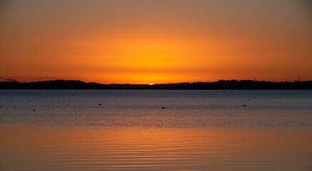 Sun Rise Skive fjord  