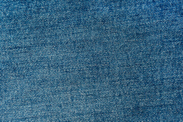 Blue denim background. Jeans texture closeup