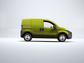 3d rendering mock up car