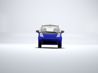 3d rendering mock up car