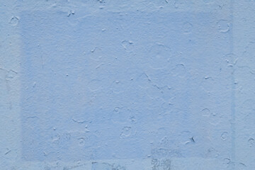 Blue paint with old, worn-out metallic weathered iron texture rough background steel