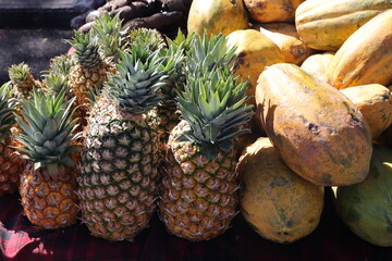 market pineapple