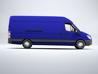 3d rendering mock up bus