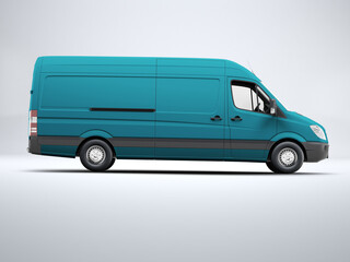 3d rendering mock up bus