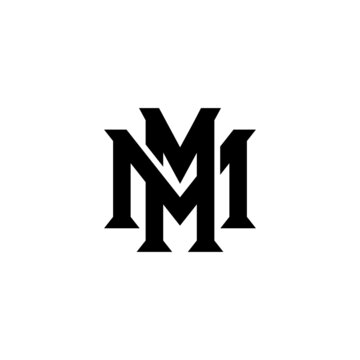 initials mm monogram