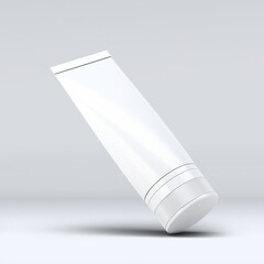 3d rendering mock up cream