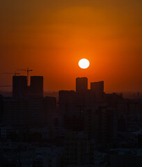 Sunset - Doha - Qatar - Silhouette