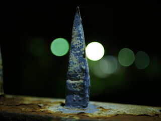 fragment of the fence - his skewer © Malgorzata