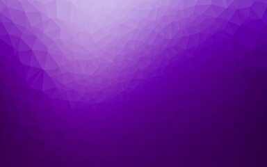 Obraz premium Dark Purple vector blurry triangle pattern.