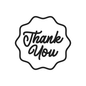 Thank You Stamp Illustration Stock Vector - Illustration of vector