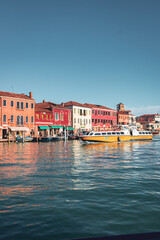 Obraz premium a canal in the city of venice 
