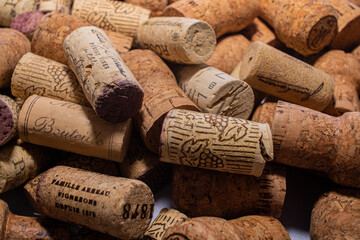 wine corks background