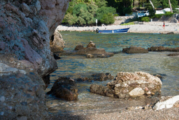 rocks on the beach