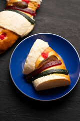 Mexican king cake also called rosca