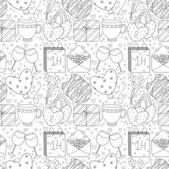 cute pattern for valentines day