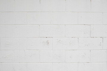 white brick wall texture background