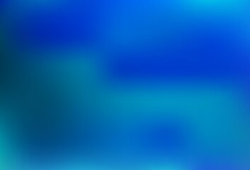 Light BLUE vector blurred shine abstract template.