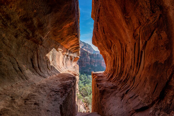 Subway Cave in Sedona Arizona