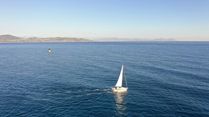 survol de la presqu'ile de Saint-Tropez dans le var, Provence et sud de la France