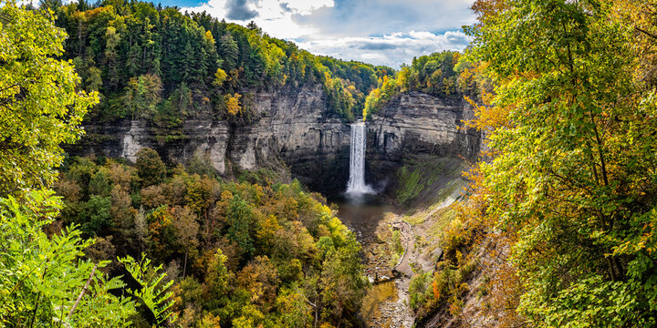 Taughannock Falls Tompkins County New York