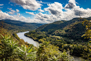 Fototapeta na wymiar New River Gorge West Virginia