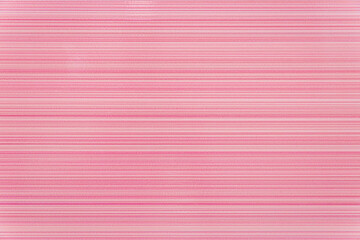 Pink pattern of horizontal lines, striped background abstract design
