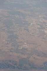 view of the city aerial