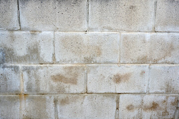 Cinder block wall pattern