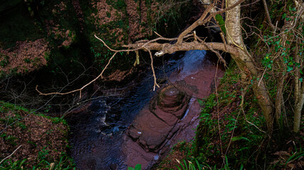 Fototapeta premium The Devils Pull Pit - The Finnich Glen