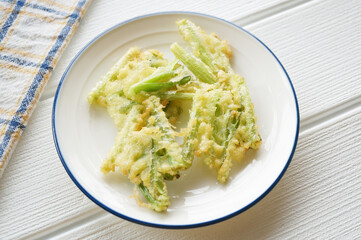 ほうれん草の天ぷら