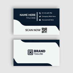 simple, clean, minimal, professional, minimal, modern business card design template
