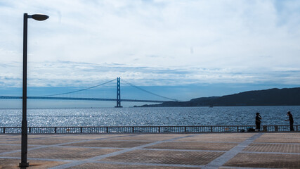 兵庫県・明石海峡の風景スナップ