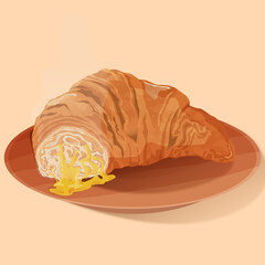 delicious croissant