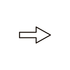 Arrow icon. Arrow sign and symbol for web design.